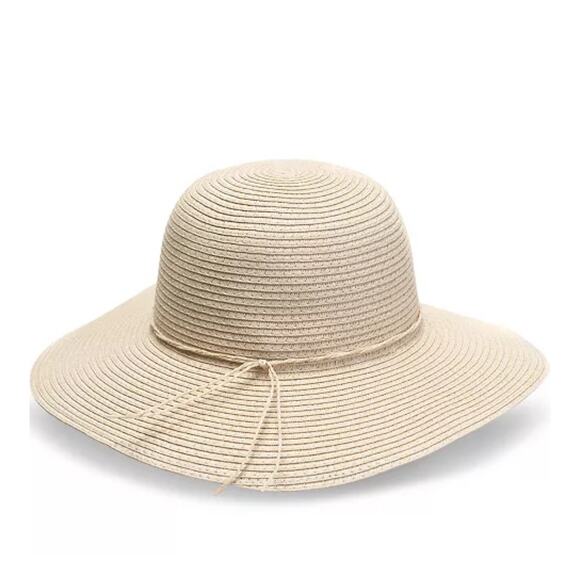 Style & Co. Basic Straw Adjustable Packable Floppy Hat - Picture 1 of 5